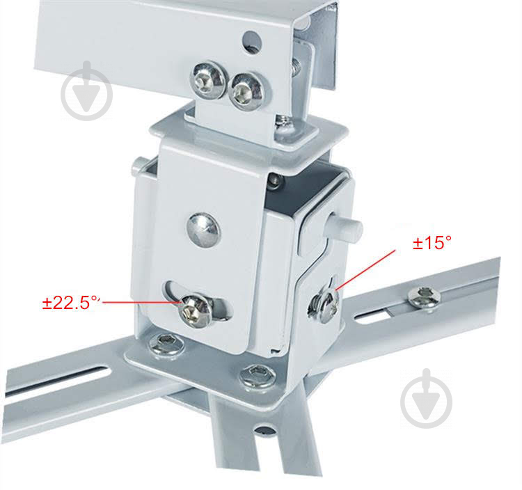 Кріплення для проектора CHARMOUNT PRB63-100 фіксовані білий - фото 5