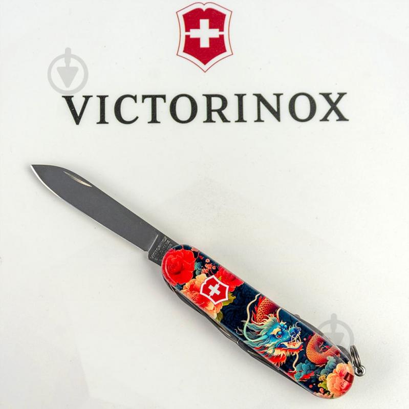 Ніж швейцарський Victorinox HUNTSMAN ZODIAC Китайський дракон 1.3713.Z3200p 100021 - фото 8