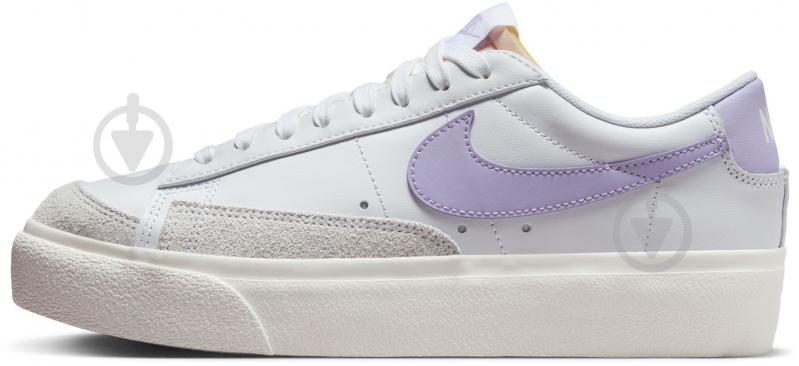 Кроссовки женские демисезонные Nike BLAZER LOPLATFORM DJ0292-114 р.41 белые - фото 2