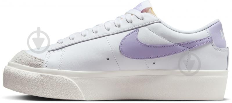 Кроссовки женские демисезонные Nike BLAZER LOPLATFORM DJ0292-114 р.41 белые - фото 3