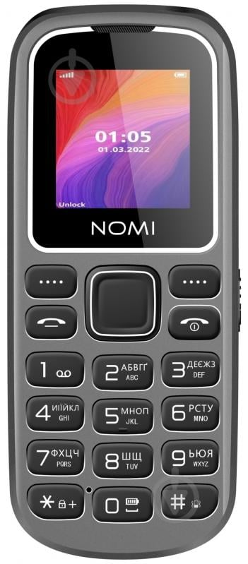 Мобільний телефон Nomi i1441 Dual Sim grey i1441 Grey - фото 2