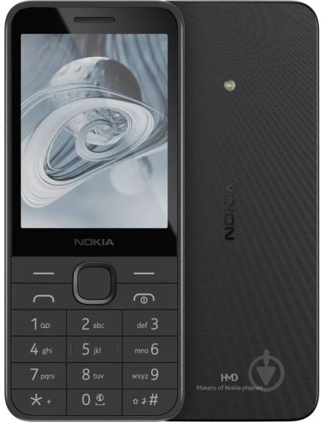 Мобильный телефон Nokia 215 4G 2024 Dual Sim black Nokia 215 4G DS 2024 Black - фото 1