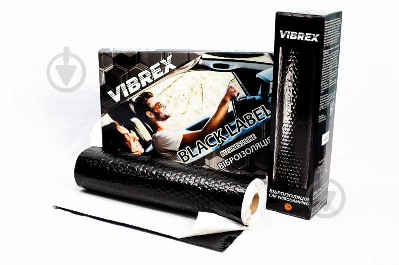 Віброізоляція Vibrex Black Label 500x4000 рулон 2 мм - фото 1