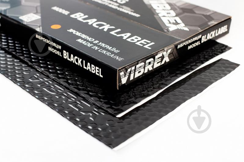 Віброізоляція Vibrex Black Label 500x350 3 мм - фото 1