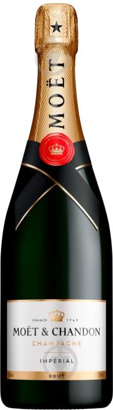 Шампанське Moet et Chandon Imperial Moet&Chandon Brut біле 0,75 л - фото 1