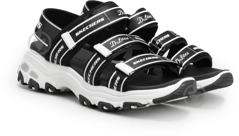 Сандалі Skechers D'LITES 664167L BLK р.32 чорний - фото 3