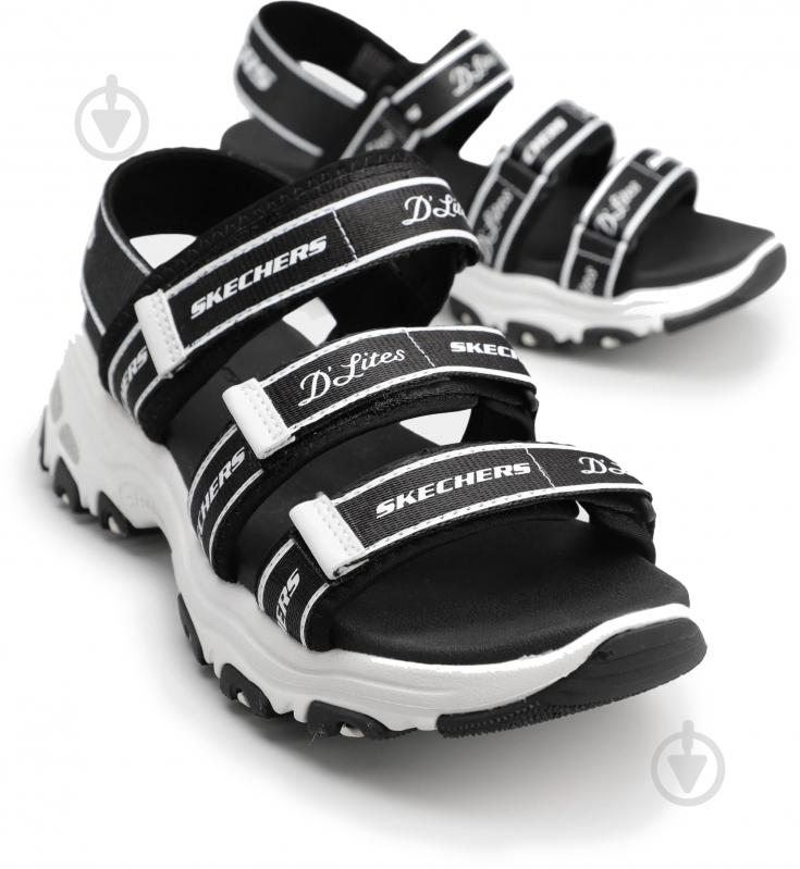 Сандалии Skechers D'LITES 664167L BLK р.32 черный - фото 4