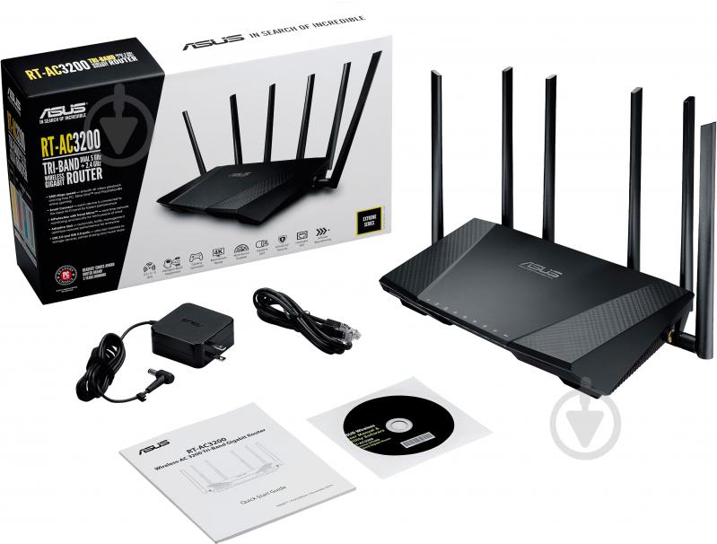 Wi-Fi-роутер Asus RT-AC3200 - фото 6 Wi-Fi-роутер Asus RT-AC3200 - фото 6