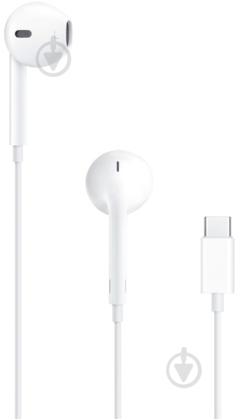 Гарнитура Apple EarPods USB-C white (MTJY3ZM/A) - фото 1