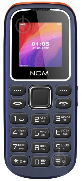 Мобільний телефон Nomi i1441 Dual Sim blue i1441 Blue - фото 2