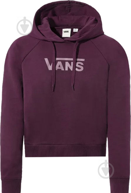 Джемпер Vans FLYING V FT BOXY HOODIE VA4BG37D5 р. S бордовий - фото 1