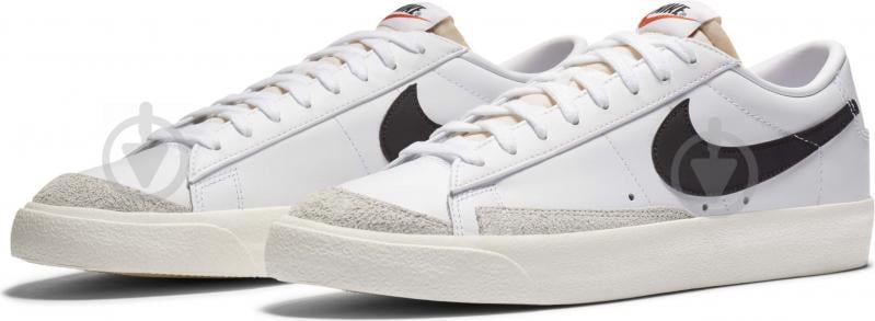 Кроссовки мужские демисезонные Nike Blazer Low '77 Vintage DA6364-101 р.43 белые - фото 5