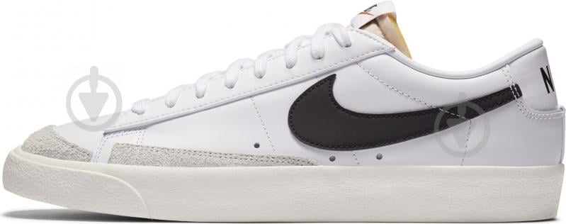 Кроссовки мужские демисезонные Nike Blazer Low '77 Vintage DA6364-101 р.43 белые - фото 3