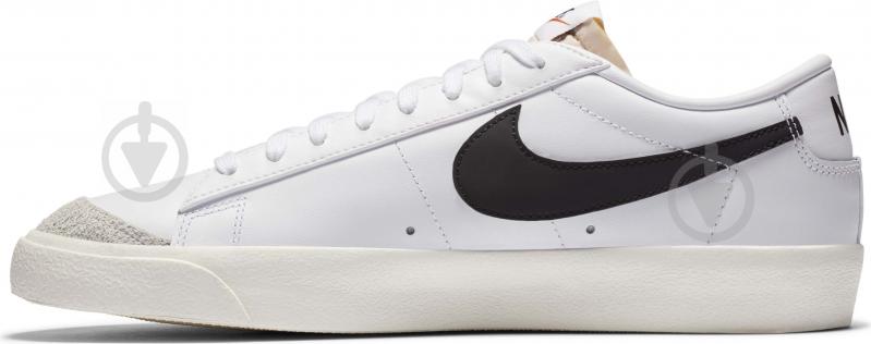 Кроссовки мужские демисезонные Nike Blazer Low '77 Vintage DA6364-101 р.43 белые - фото 4