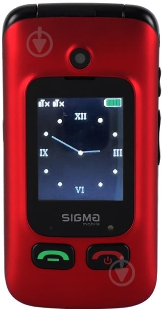 Мобільний телефон Sigma mobile Comfort 50 Shell Duo Type-C Dual Sim red/black 4827798212516 - фото 2