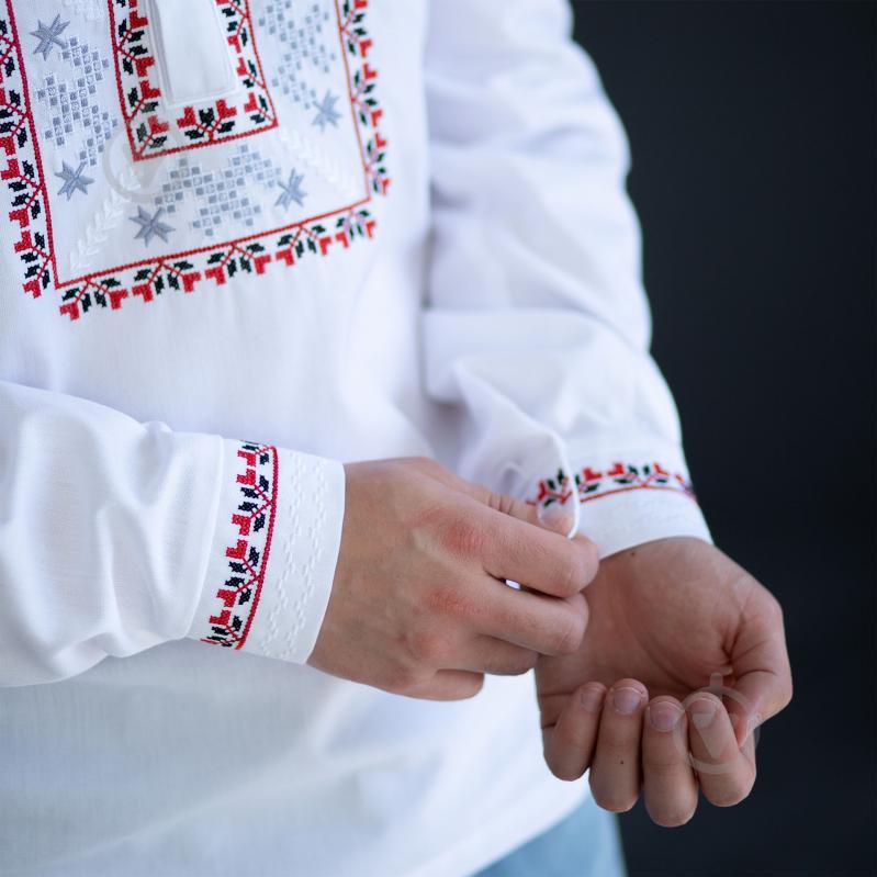 Сорочка Едельвіка білий р. XXL 396-24/09 - фото 4