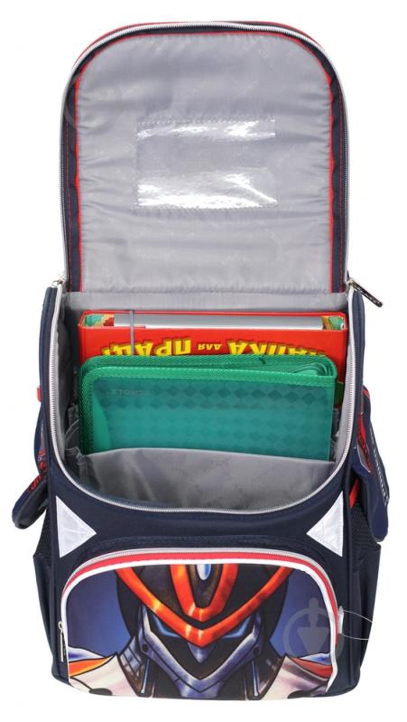 Ранец школьный CLASS Classic Case Robowars 34x27x14 см 9927 - фото 5