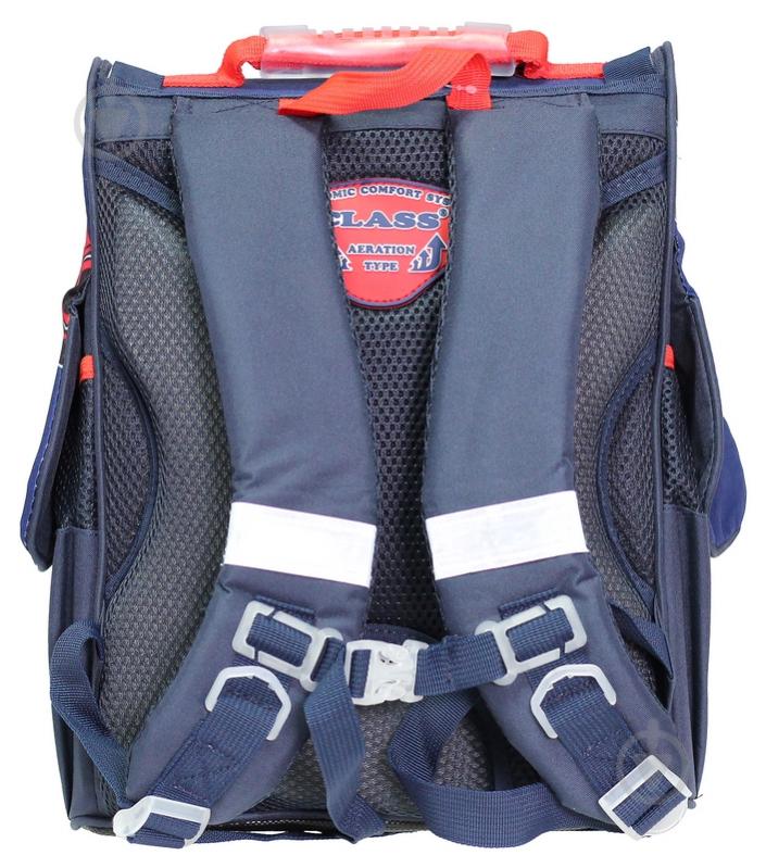 Ранец школьный CLASS Classic Case Robowars 34x27x14 см 9927 - фото 3