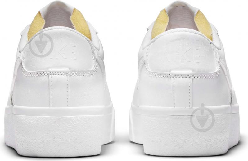 Кроссовки женские демисезонные Nike Blazer Low Platform DJ0292-100 р.40,5 белые - фото 9
