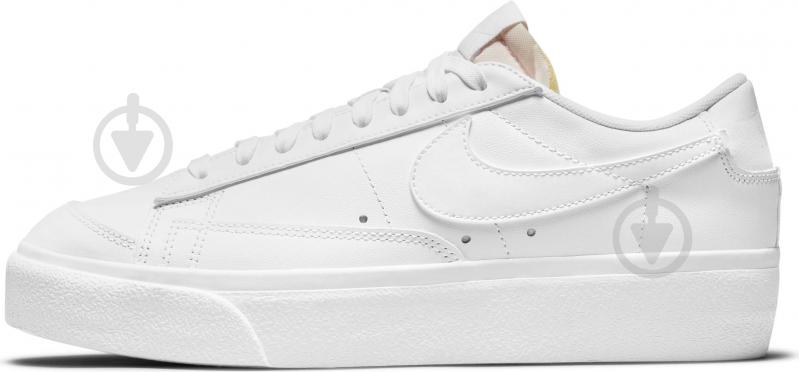 Кроссовки женские демисезонные Nike Blazer Low Platform DJ0292-100 р.40,5 белые - фото 3