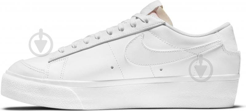 Кроссовки женские демисезонные Nike Blazer Low Platform DJ0292-100 р.40,5 белые - фото 4