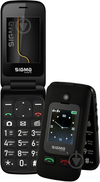 Мобільний телефон Sigma mobile Comfort 50 Shell Duo Type-C Dual Sim black 4827798212523 - фото 1