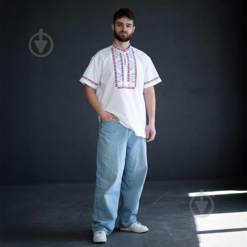 Рубашка Эдельвика белый р. XXL 76-25/09 - фото 2 Рубашка Эдельвика белый р. XXL 76-25/09 - фото 2