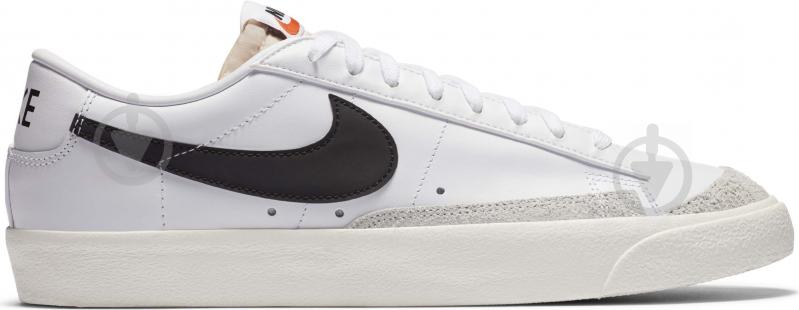 Кросівки чоловічі демісезонні Nike Blazer Low '77 Vintage DA6364-101 р.44,5 білі - фото 1