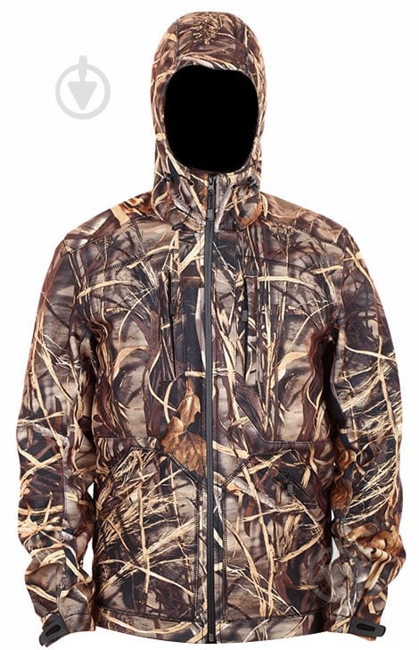 Куртка чоловіча демісезонна Klark-KV SOFT-SHELL ОЧЕРЕТ р.XL камуфляж - фото 2