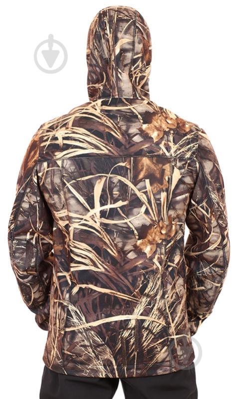 Куртка чоловіча демісезонна Klark-KV SOFT-SHELL ОЧЕРЕТ р.XL камуфляж - фото 3