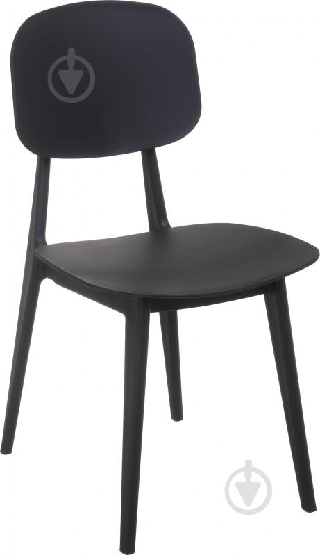Стул Flora 425х410х830 мм черный - фото 1 Стул Flora 425х410х830 мм черный - фото 1