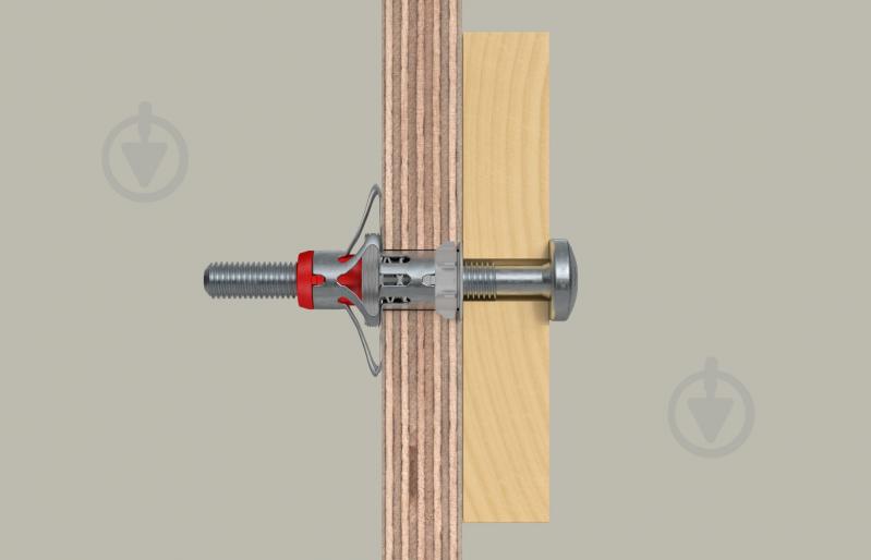 Дюбель моли двокомпонентный DUOHM S TX fischer 5x55 мм 25 шт. (572924) - фото 6 Дюбель моли двокомпонентный DUOHM S TX fischer 5x55 мм 25 шт. (572924) - фото 6
