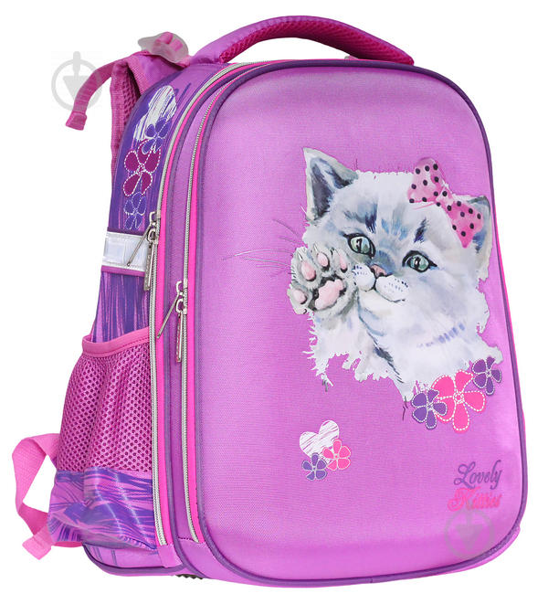 Ранець шкільний CLASS SchoolCase Черепашка Fancy Kitten 39x28x21 см 9905 - фото 1