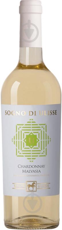 Вино Tenuta Ulisse Chardonnay-Malvasia белое сухое 13% 0,75 л - фото 1