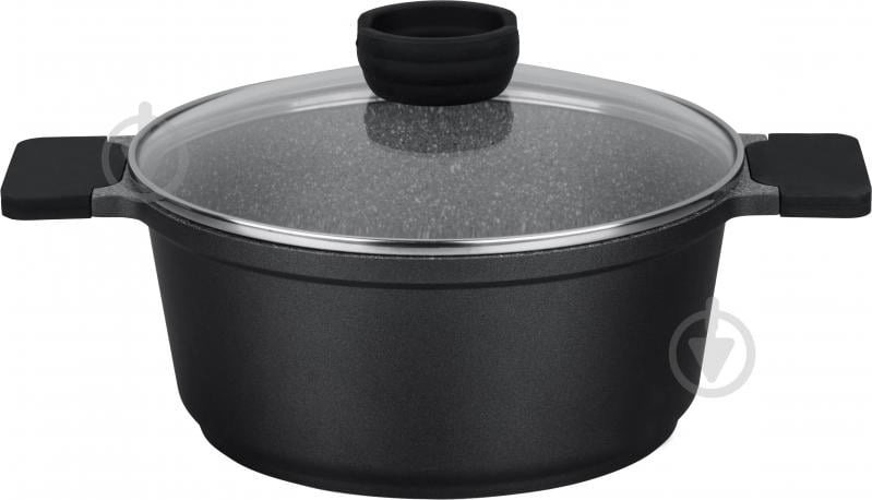 Кастрюля с крышкой Kohen Pure Stone 4 л - фото 1
