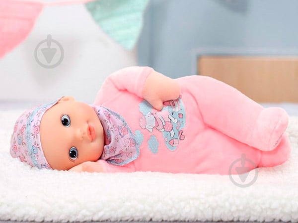 Пупс Zapf Newborn Baby Annabell Малятко 30 см із брязкальцем 794432 - фото 4