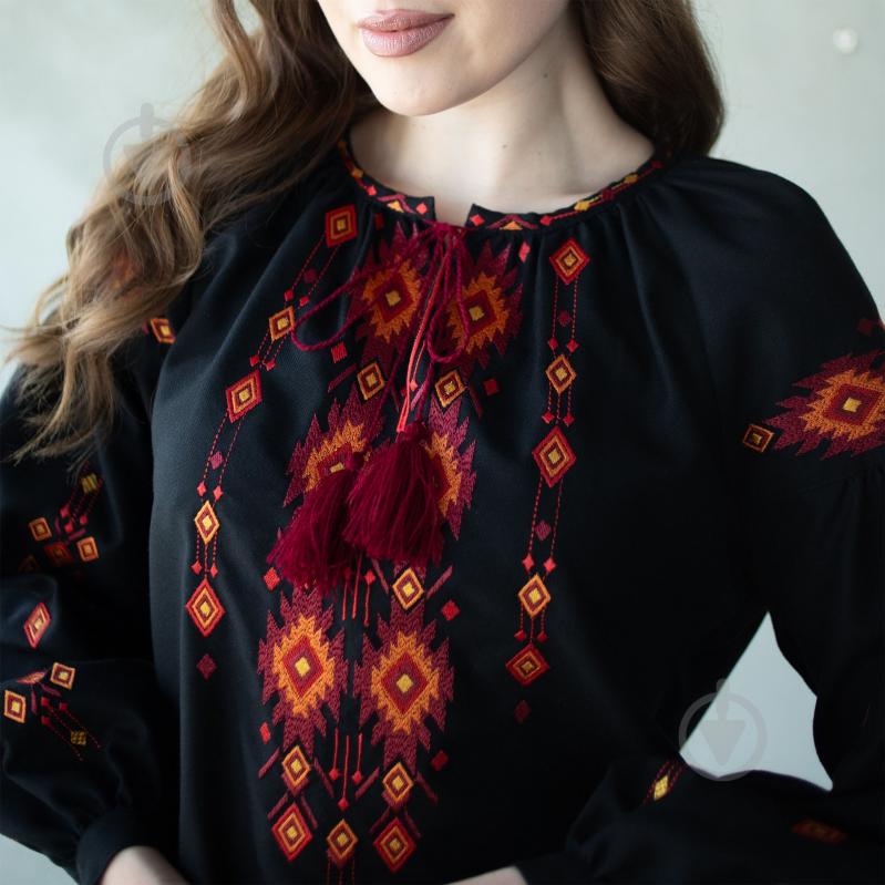 Вишиванка Едельвіка чорний р. XS 74-25/00 - фото 3 Вишиванка Едельвіка чорний р. XS 74-25/00 - фото 3