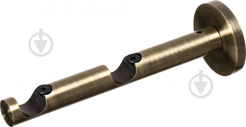 Комплект Cardinal Колозео подвійний d16 мм 240 см античне золото - фото 4 Комплект Cardinal Колозео подвійний d16 мм 240 см античне золото - фото 4