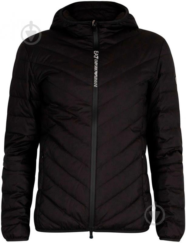 Куртка мужская зимняя EA7 WOVEN DOWN JACKET 8NPB07-PNE1Z-1200 р.L черная - фото 1