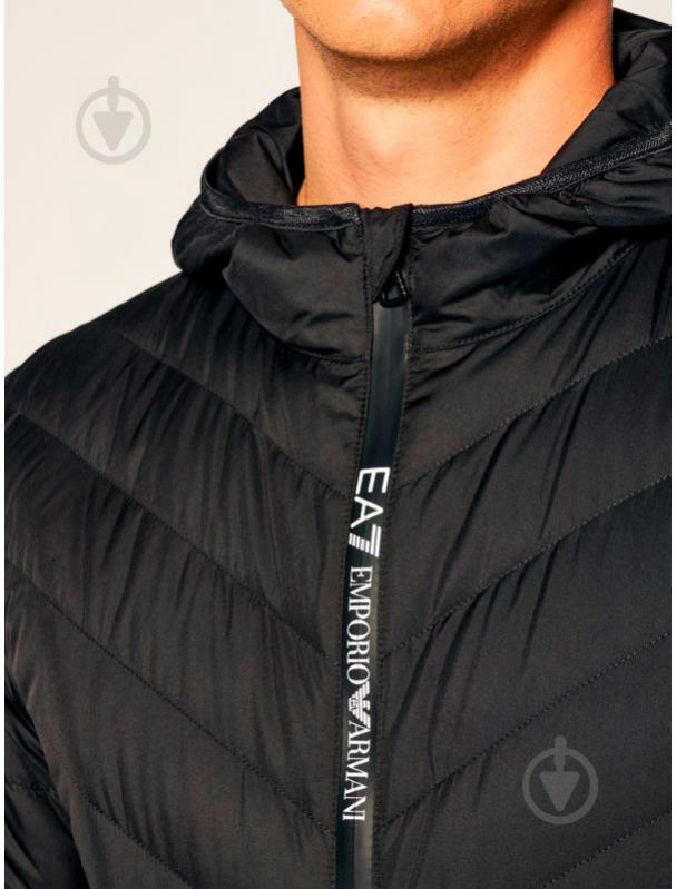 Куртка мужская зимняя EA7 WOVEN DOWN JACKET 8NPB07-PNE1Z-1200 р.L черная - фото 11