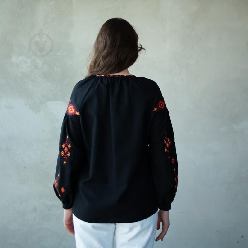 Вышиванка Эдельвика черный р. XL 74-25/00 - фото 5 Вышиванка Эдельвика черный р. XL 74-25/00 - фото 5