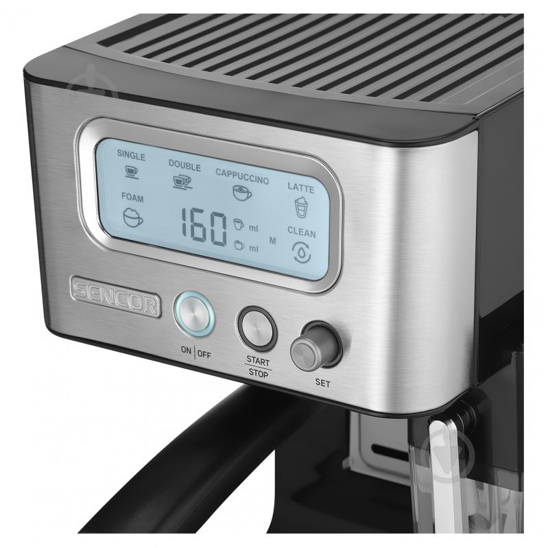 Кофеварка рожковая Sencor SES4090SS - фото 7