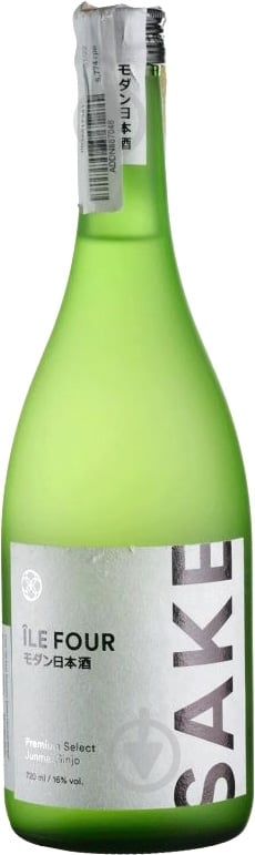 Саке Ile Four Premium Select (Junmai Ginjo) 0,72 л - фото 1 Саке Ile Four Premium Select (Junmai Ginjo) 0,72 л - фото 1