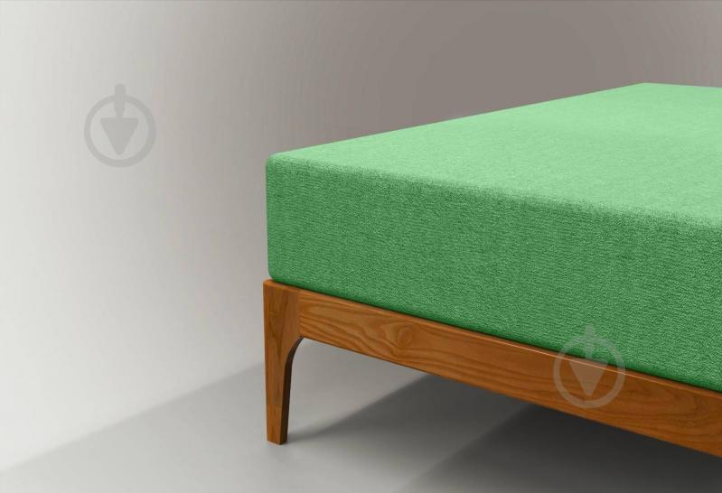 Простирадло на резинці махрове Jersey havlu 90x200 см зелений Ю-ТЕК - фото 1 Простирадло на резинці махрове Jersey havlu 90x200 см зелений Ю-ТЕК - фото 1
