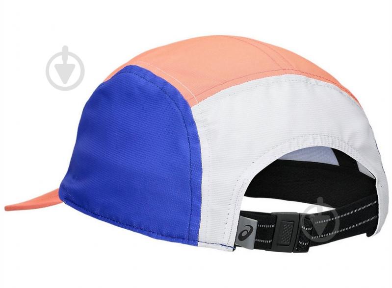 Кепка Asics Performance Running 5 Panel Cap 3013B331-700 р. S/M разноцветный - фото 2 Кепка Asics Performance Running 5 Panel Cap 3013B331-700 р. S/M разноцветный - фото 2