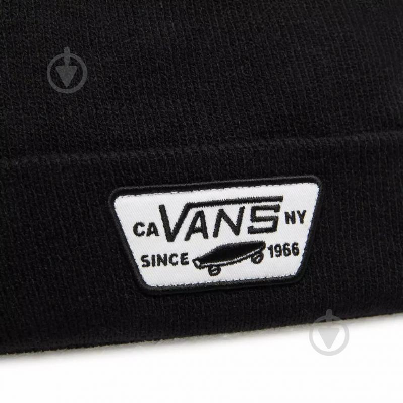 Шапка Vans MILFORD BEANIE VUOUBLK р.one size чорний - фото 2