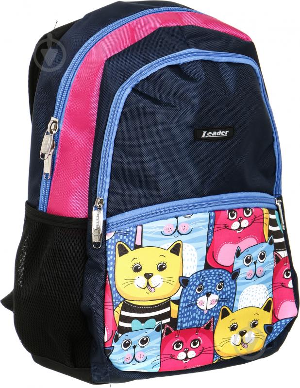 Ранец школьный Leader Котики - фото 2