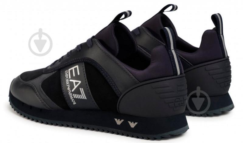 Кросівки чоловічі EA7 PVC/PLASTIC SNEAKER X8X027-XK173-P962 р.45 1/3 чорні - фото 3