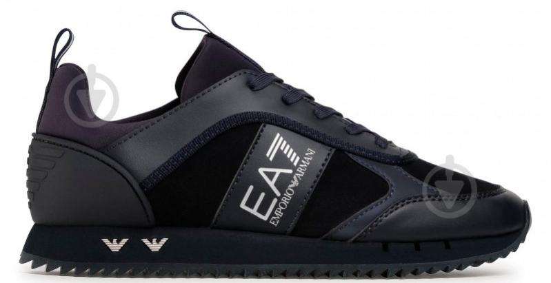 Кросівки чоловічі EA7 PVC/PLASTIC SNEAKER X8X027-XK173-P962 р.45 1/3 чорні - фото 4