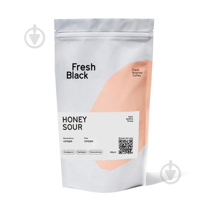Кофе в зернах Fresh Black Honey Sour 200 г - фото 1